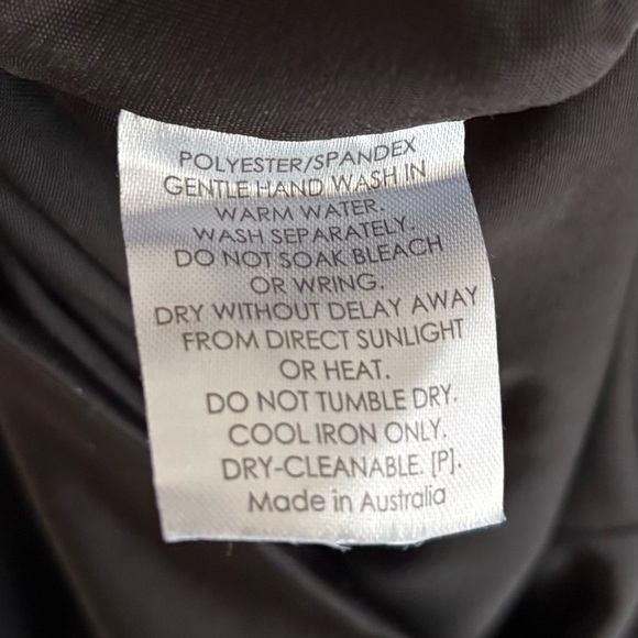 Nookie Selene Long Sleeve Tie Front Midi Dress, Black, Size Large - Picture 5 of 5